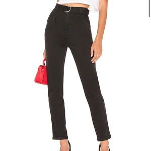 Reiko Arnaud High Waisted Skinny in Denim Black